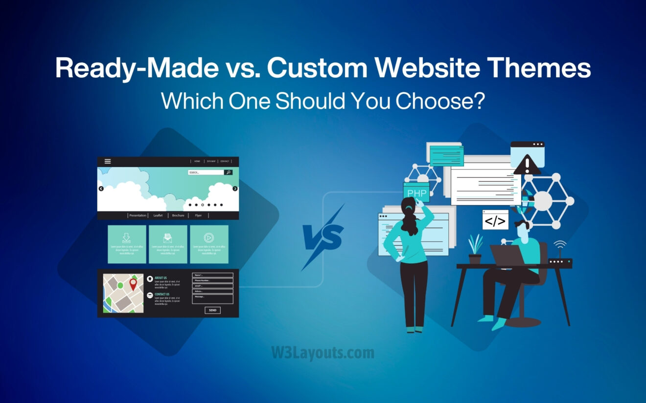 Ready-Made vs. Custom Website Themes: Which One Should You Choose?