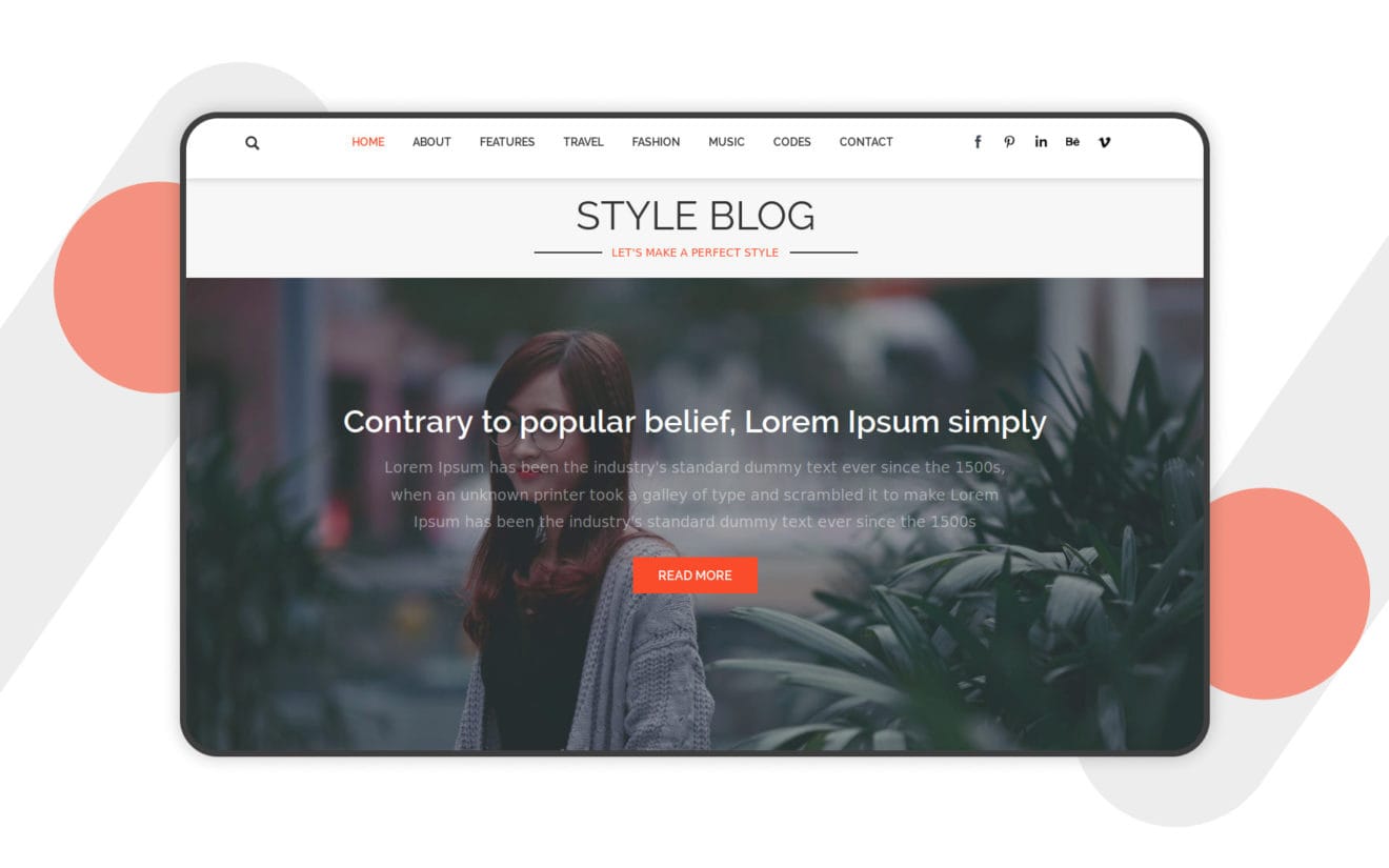 style-blog-website-templates