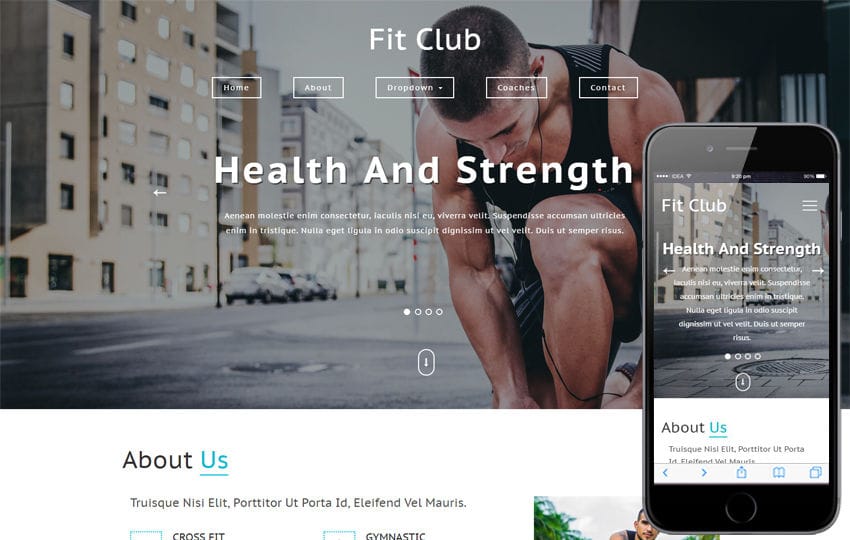 50 Best Sport Website Templates Free Premium Freshdesignweb