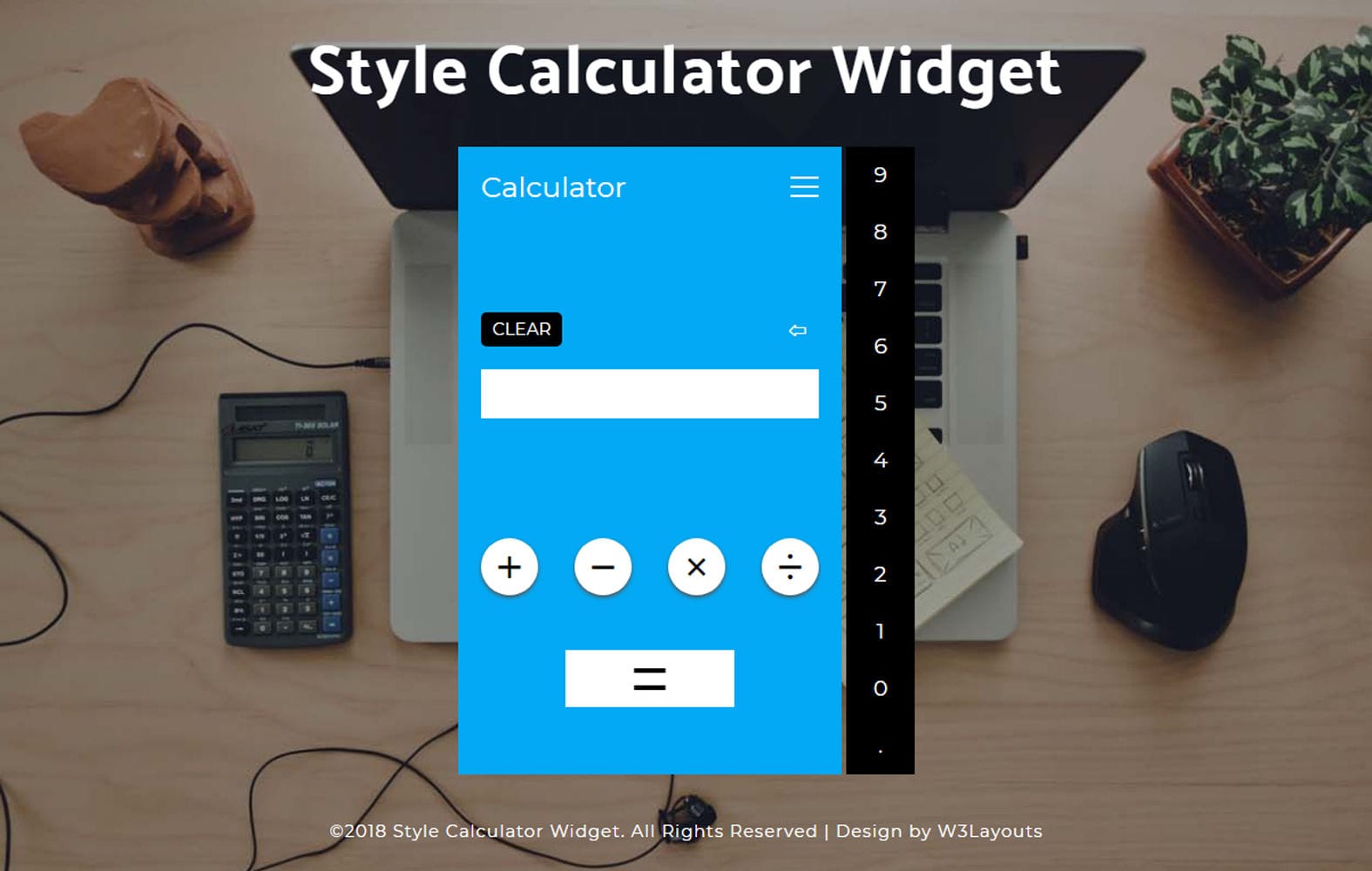 calculator widget big sur