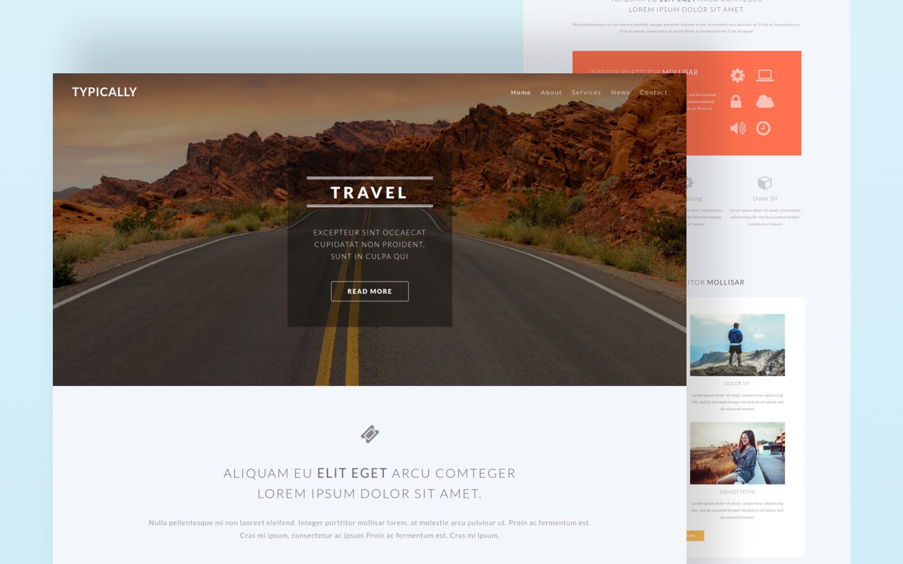 Travel Agency Bootstrap Template By Gridgum Com For Gridgum