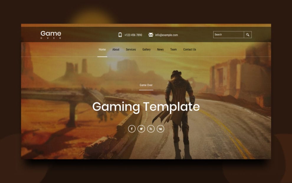 Website Templates and WordPress Themes for Gaming and Games comapany »  W3Layouts